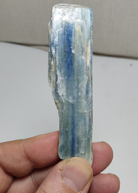 An Aesthetic specimen of blue kyanite crystal 69 grams