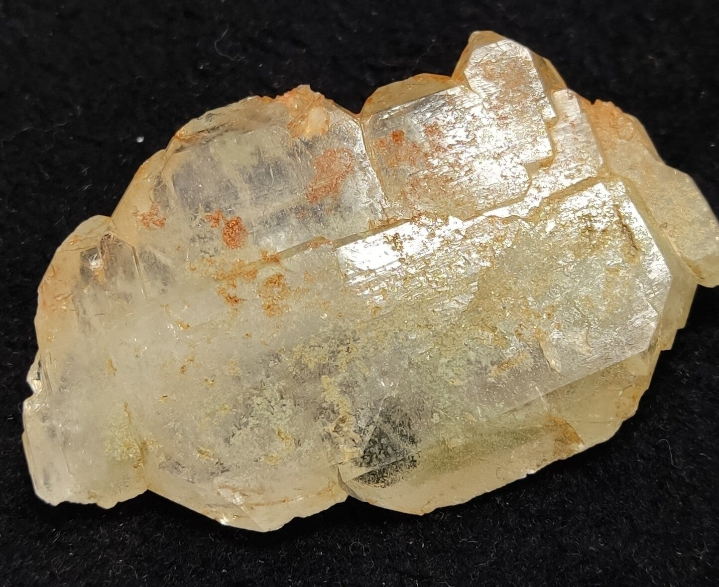 An Aesthetic terminated specimen of Faden Quartz crystal 47 grams