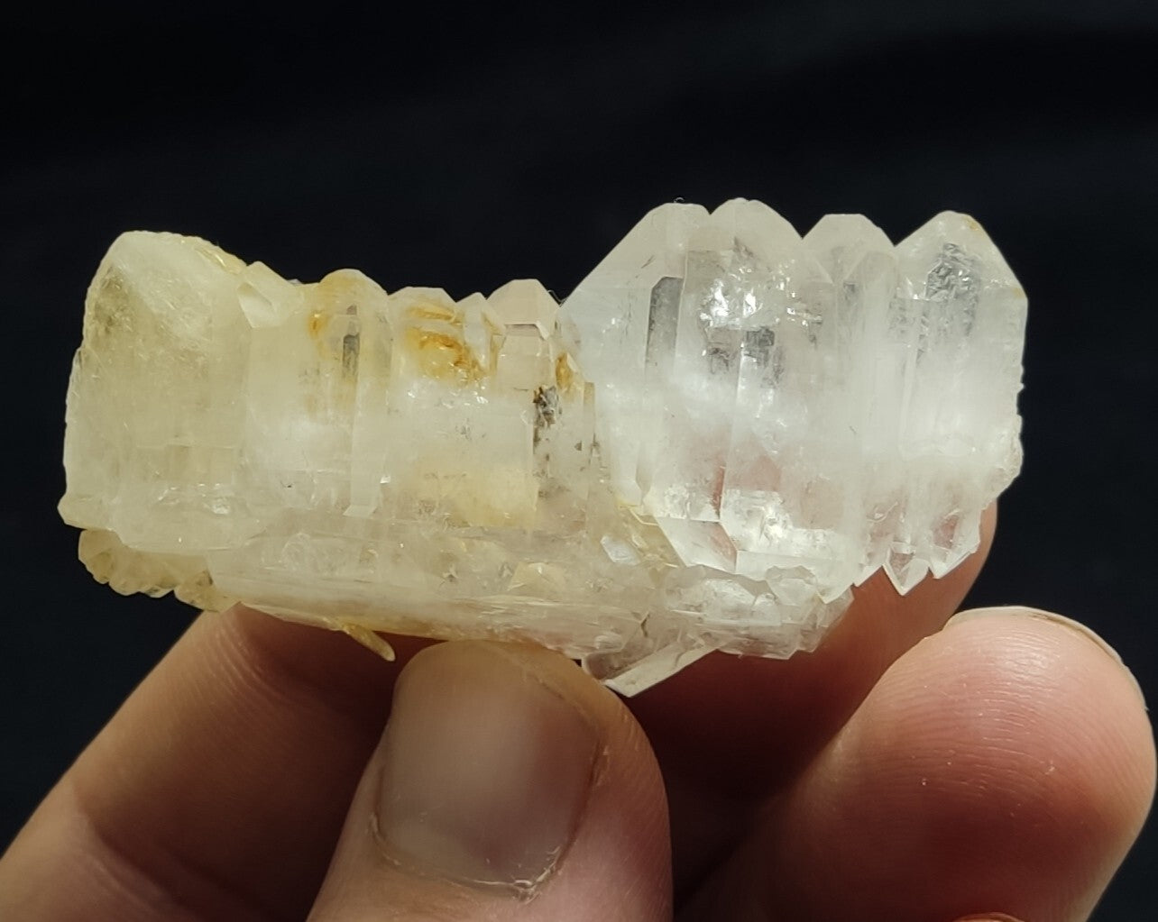 An Aesthetic Natural beautifully terminated Faden Quartz specimen 25 grams