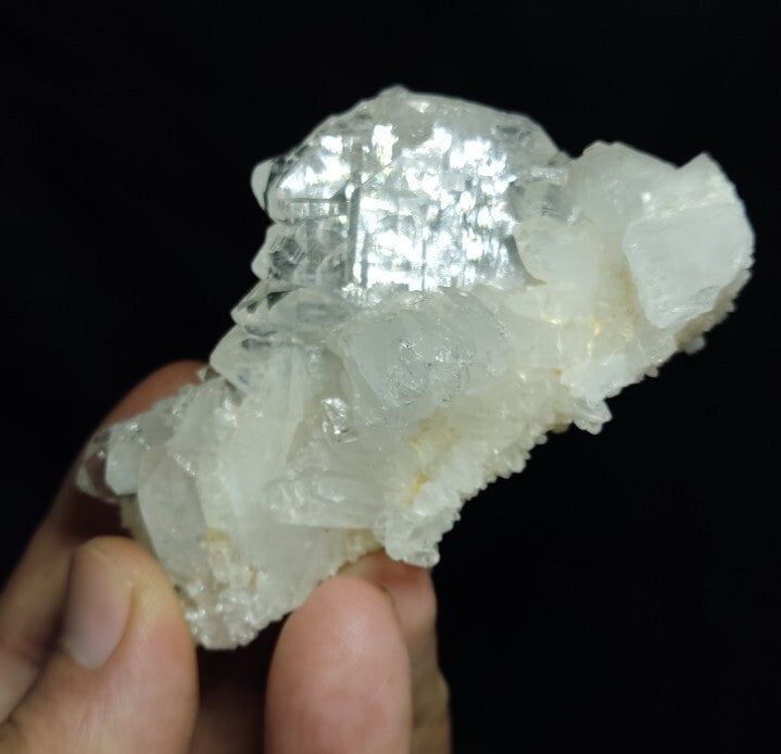 Natural faden Quartz on Matrix specimen 120 grams