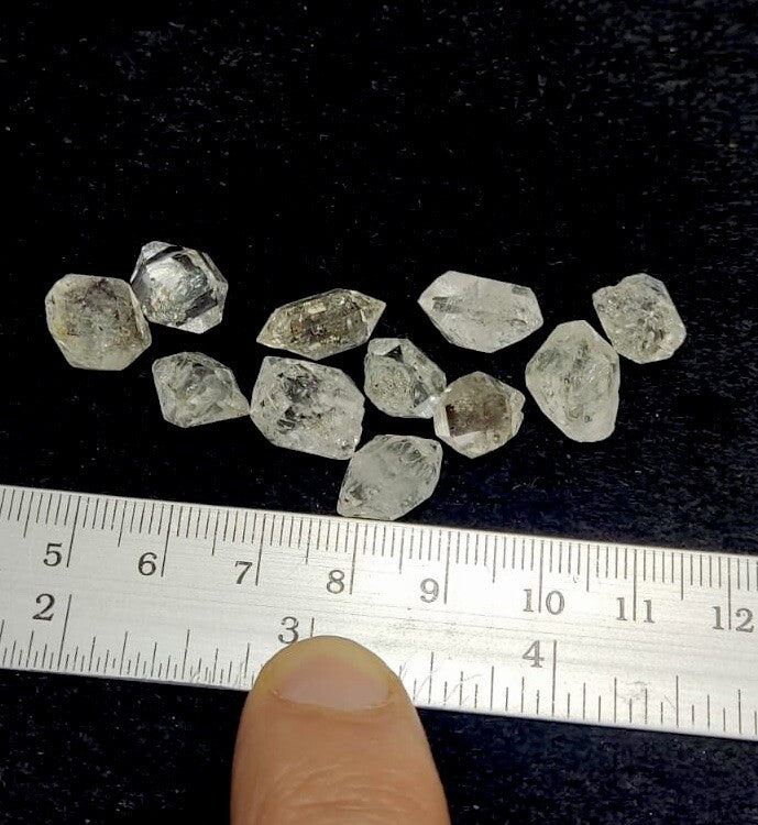Lot Of Diamond Quartz 12 Grams.