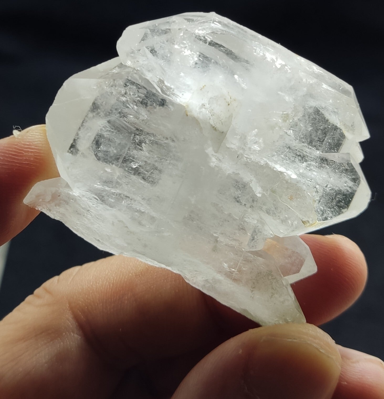 An Aesthetic terminated faden Quartz specimen 55 grams