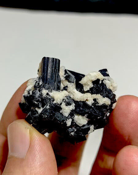 Black Tourmaline cluster