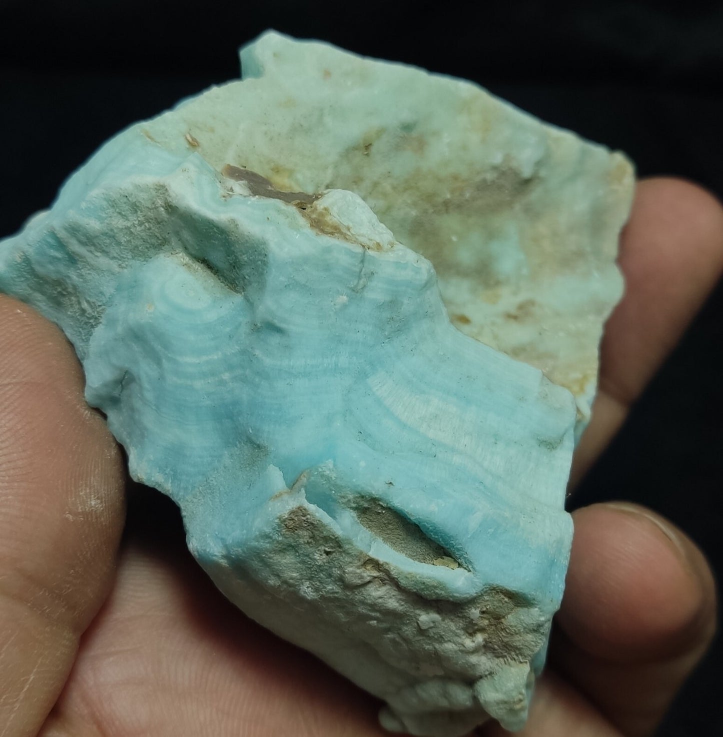 Natural Blue Aragonite 208 grams
