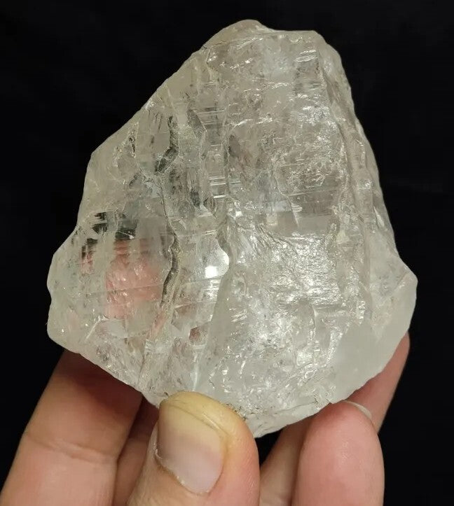 Natural Transparent Terminated Skeletal Like Quartz  397 grams