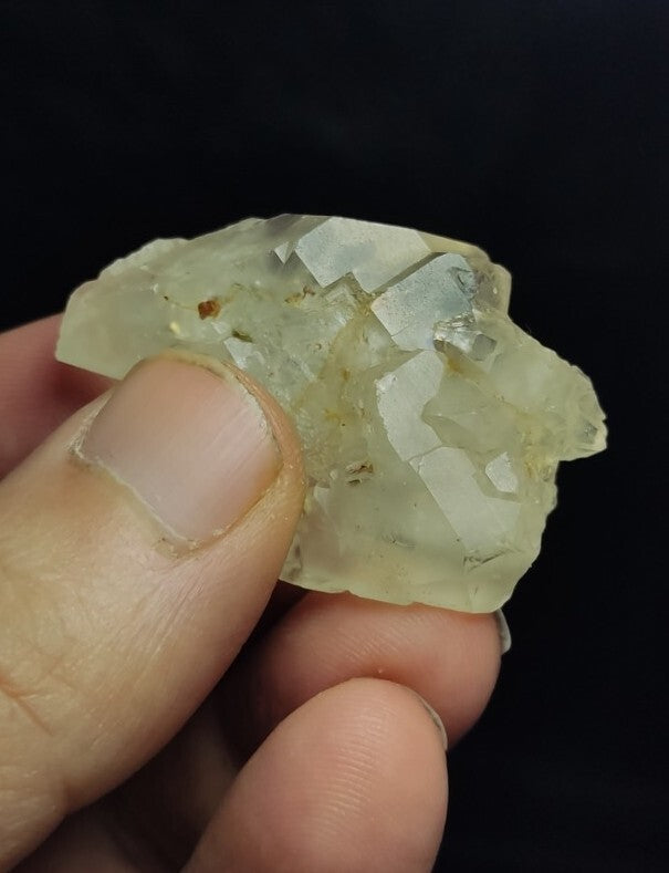 Natural terminated gwindel Quartz crystal 22 grams