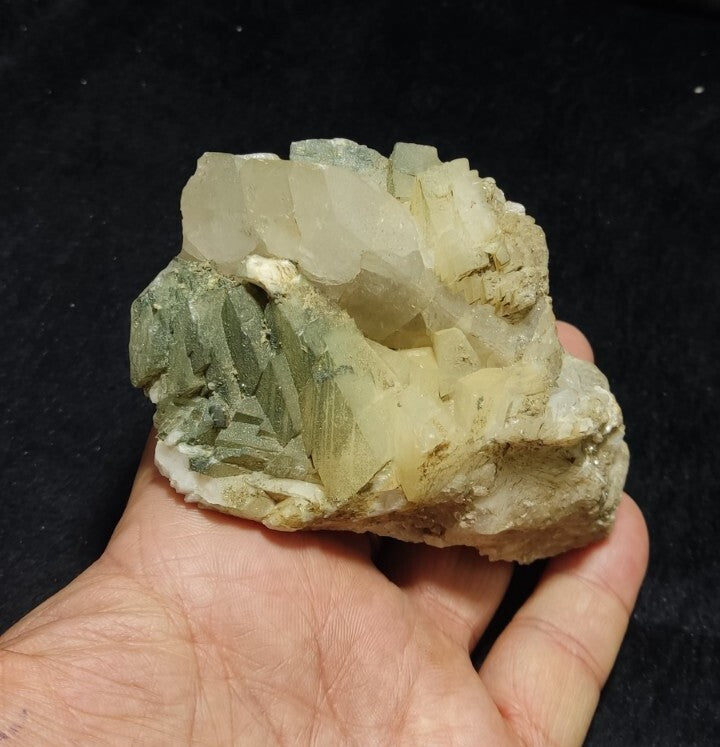 Chlorite Adularia Quartz Specimen 317 grams