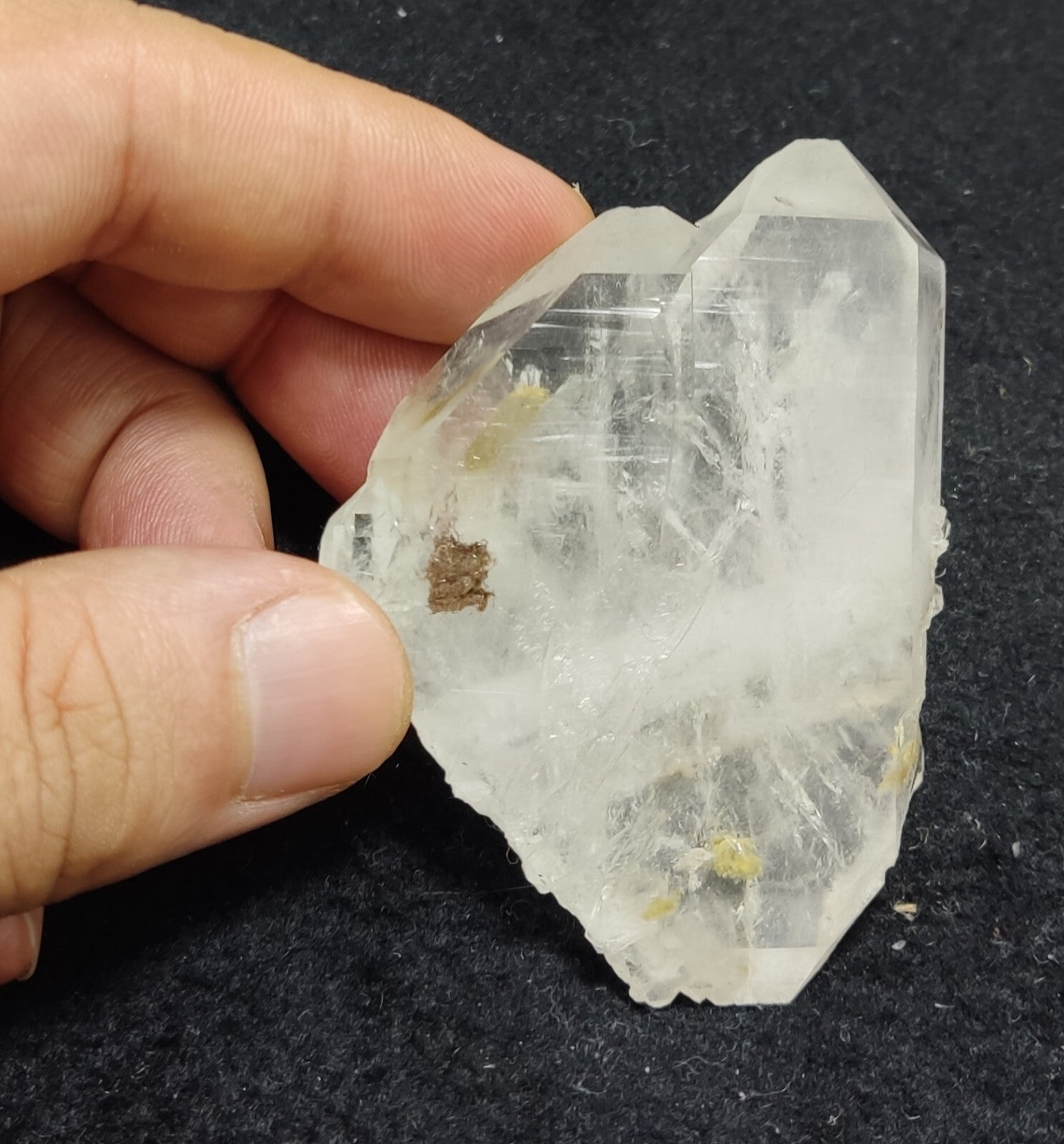 An Aesthetic terminated faden Quartz specimen 89 grams
