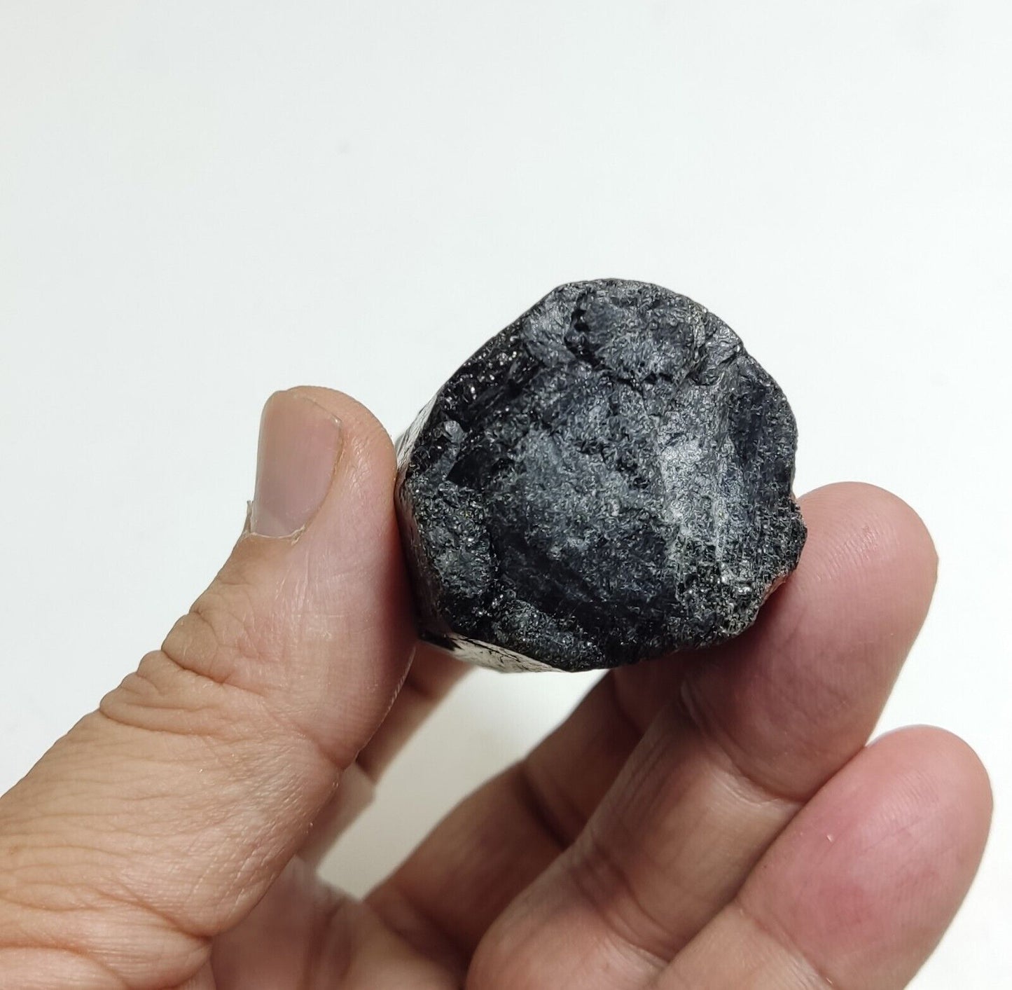 An aesthetic Specimen of black tourmaline crystal 206 grams