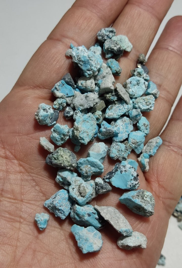 Turquoise With Pyrite 70 grams