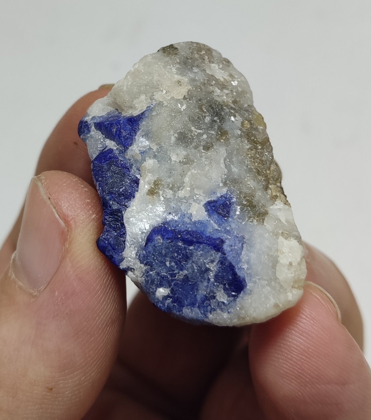 An Aesthetic specimen of lazurite on matrix 28 grams