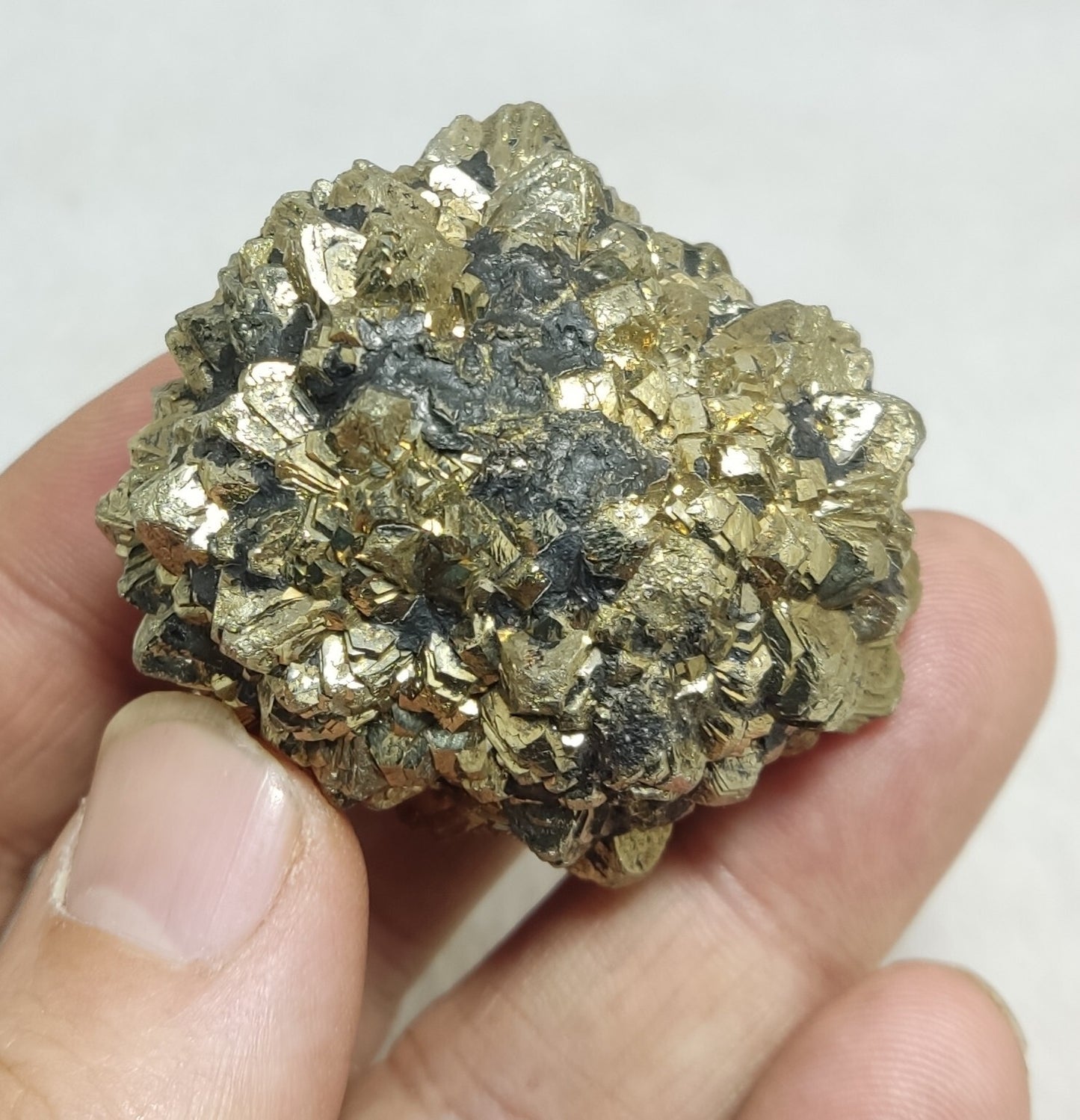 An amazing specimen of pyrite/marcasite 152 grams