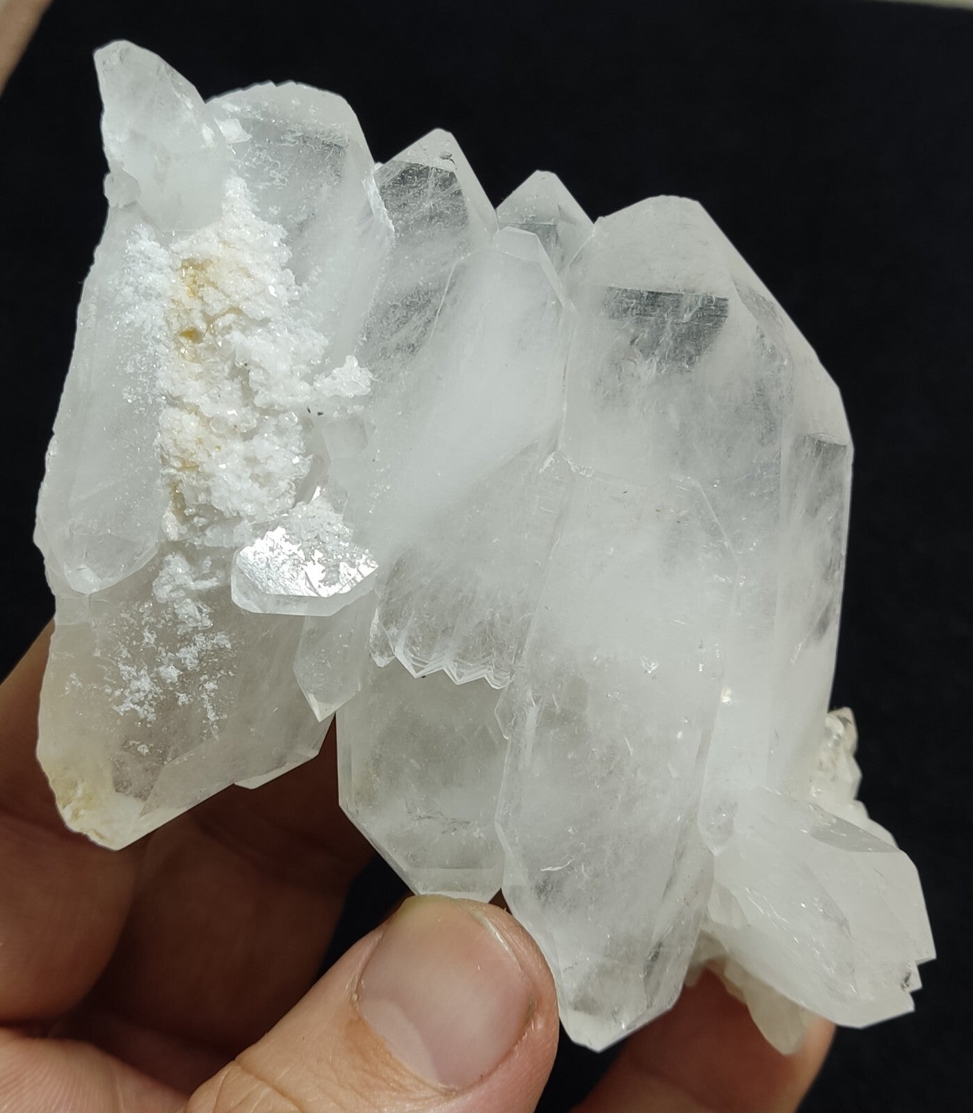 An Aesthetic terminated faden Quartz crystal specimen 186 grams