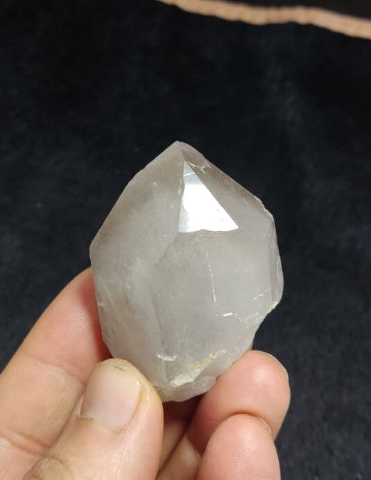Natural Smoky Phantom Quartz Crystal 91 Grams.