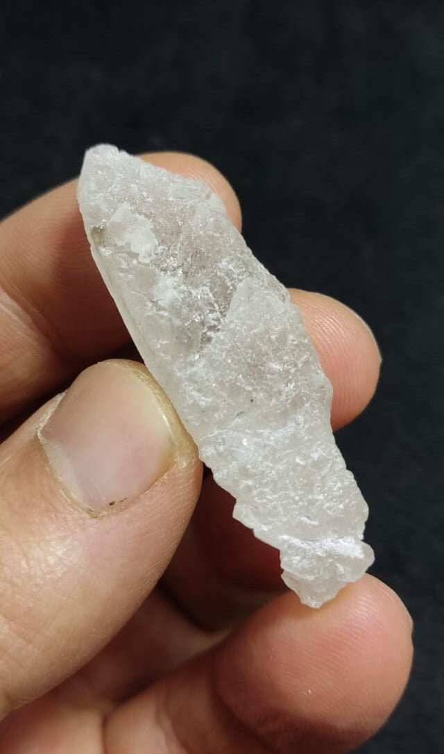 Fully Etched Quartz Crystal 11 Grams.