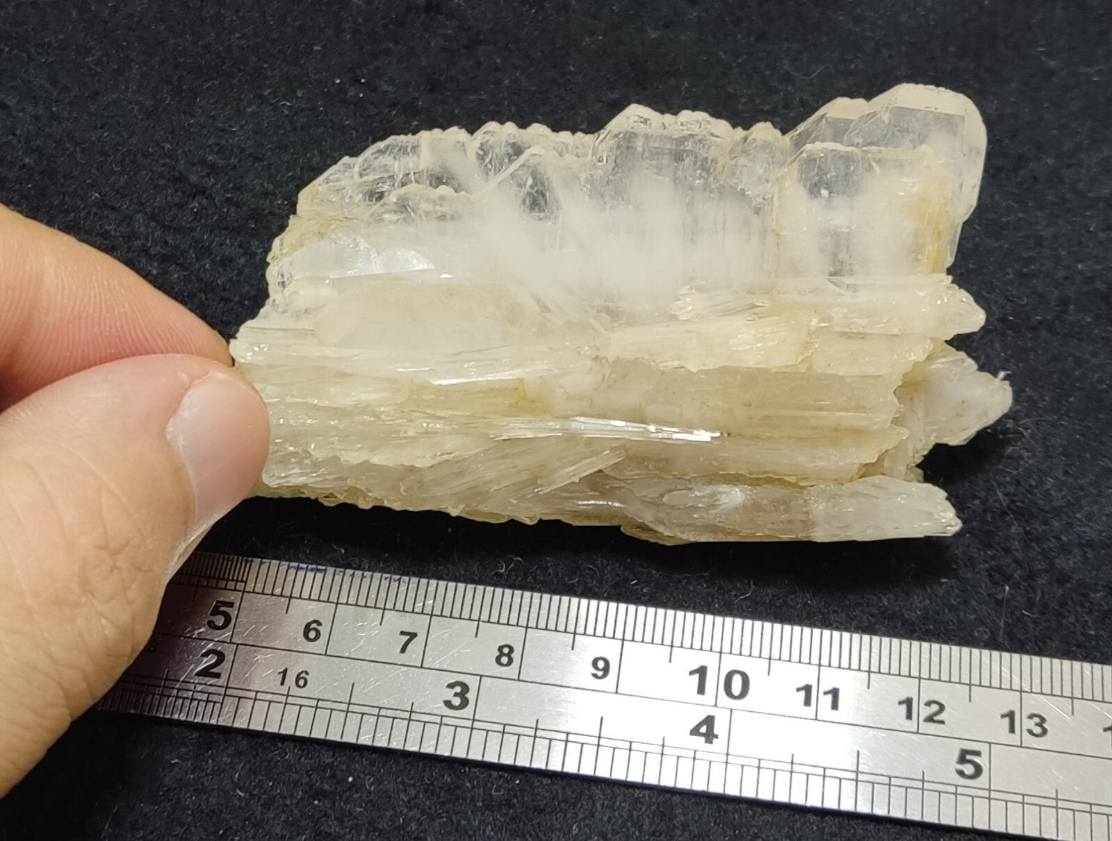 An Aesthetic terminated faden Quartz specimen 102 grams