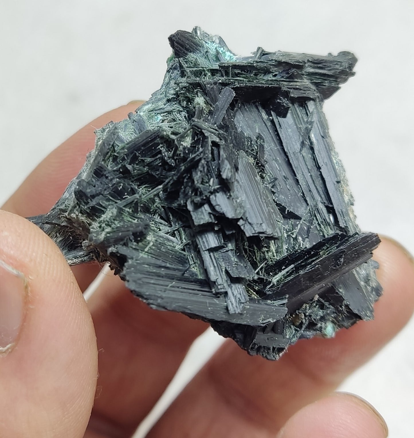 An Aesthetic specimen of epidote crystal 49 grams