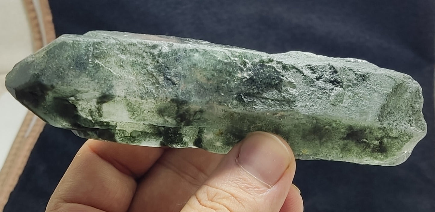 An Aesthetic Natural beautifully terminated chlorite Quartz specimen 260 grams