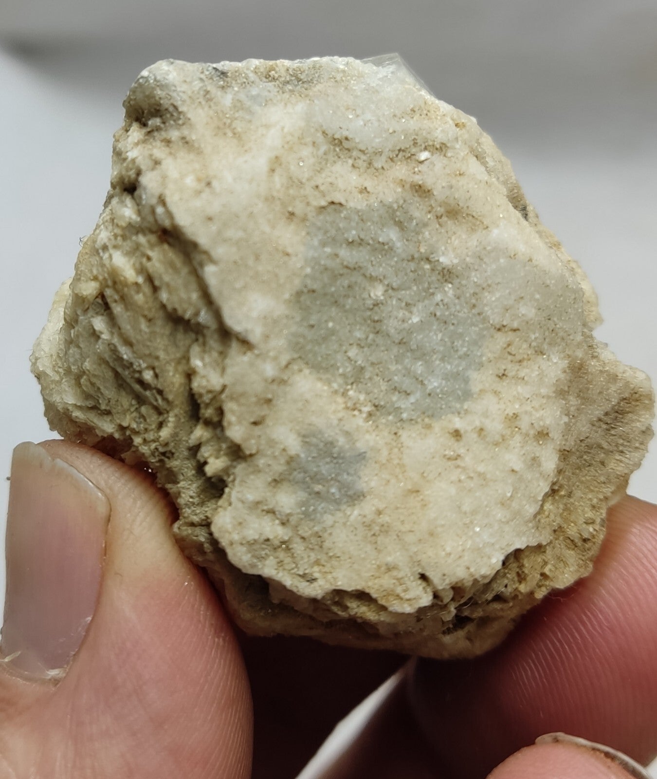 An Aesthetic specimen of beryl variety Goshenite crystal on matrix 43 grams