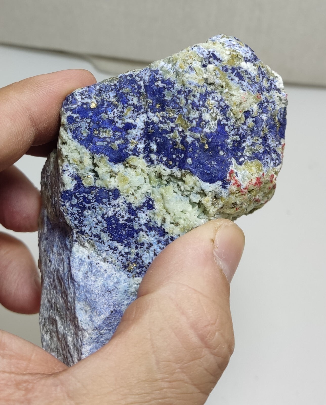 An Aesthetic specimen of Lazurite 374 grams