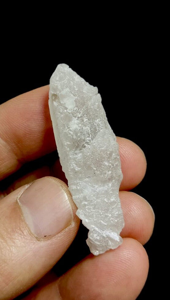 Fully Etched Quartz Crystal 11 Grams.