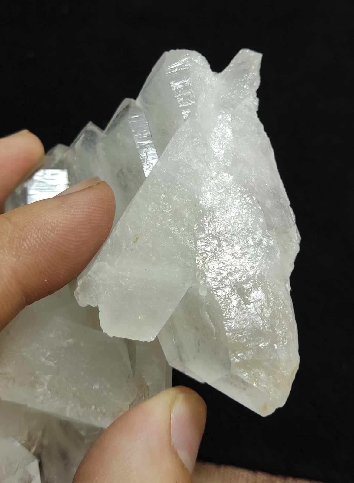 An Aesthetic terminated faden Quartz crystal specimen 186 grams