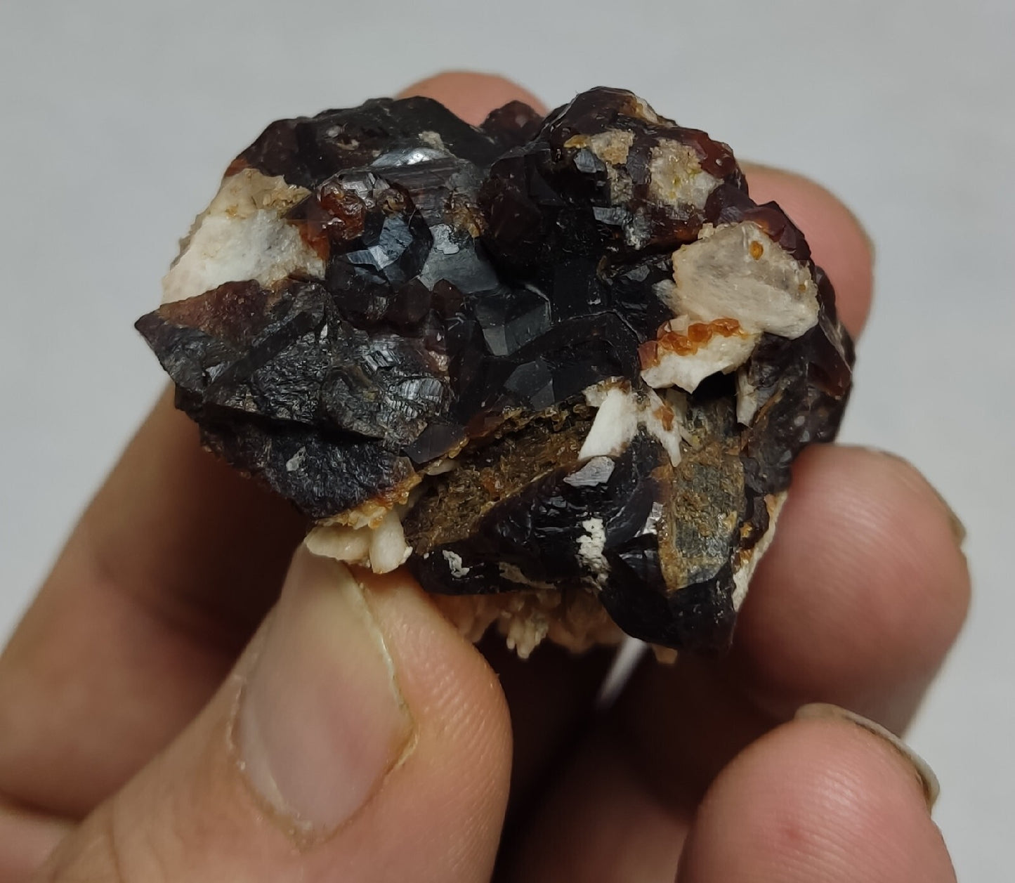 57 grams aesthetic andradite garnet crystal specimen
