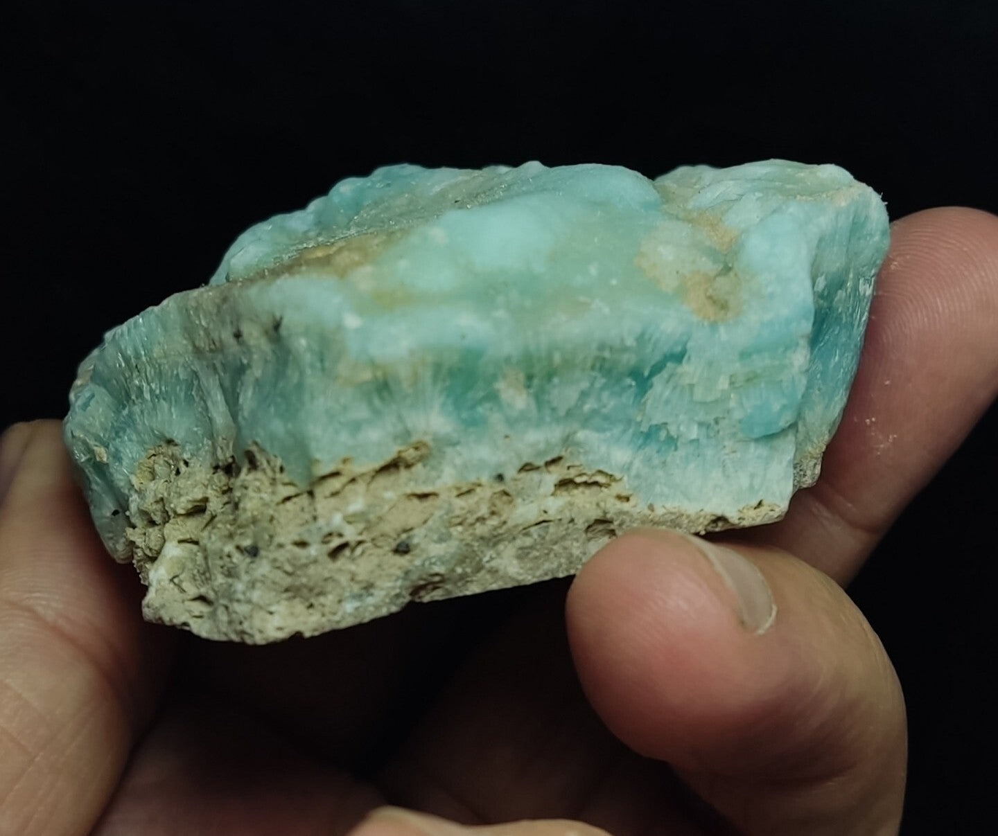 Natural Blue Aragonite 178 grams