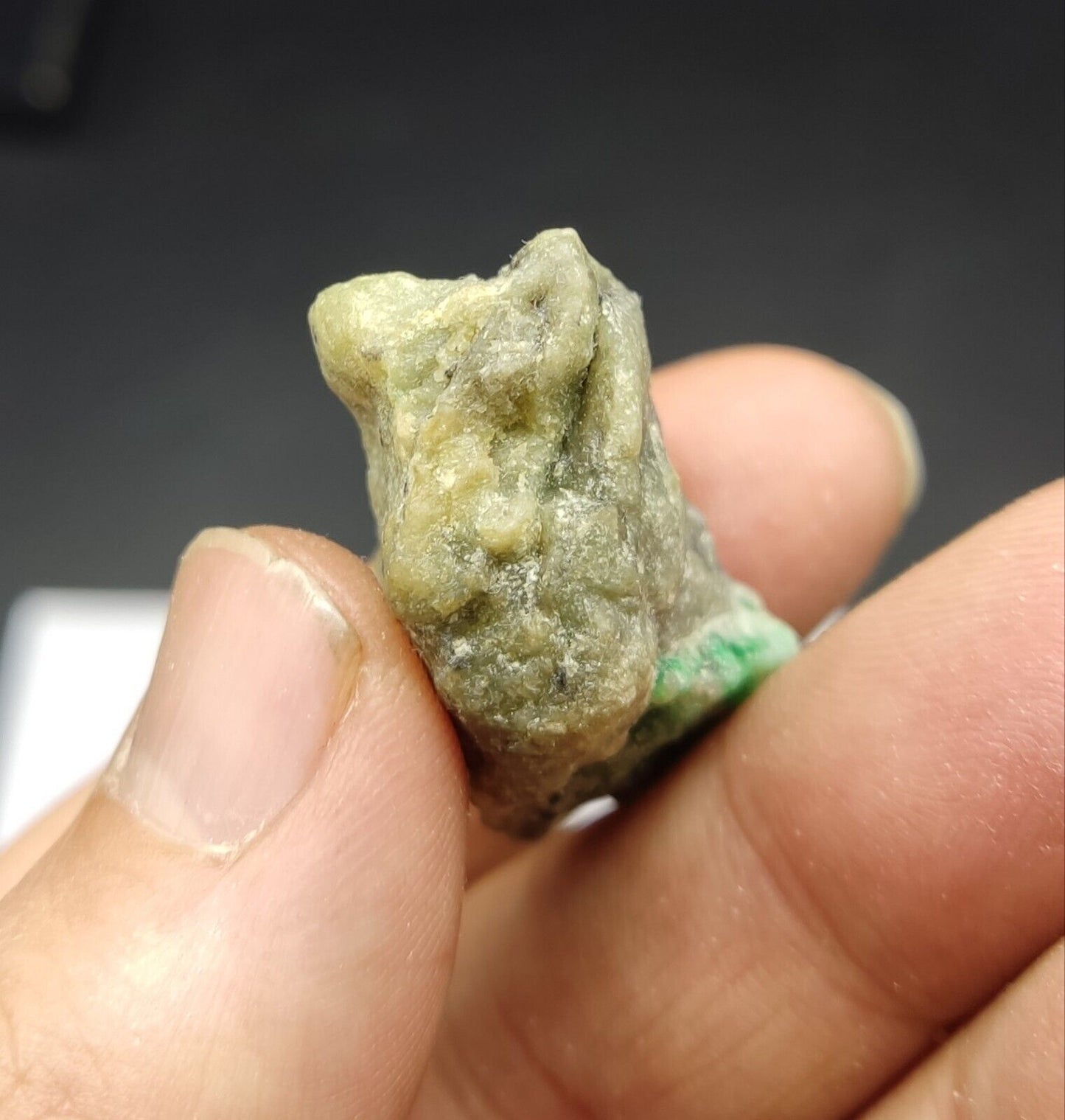 An Aesthetic miniature specimen of emerald in matrix 25 grams