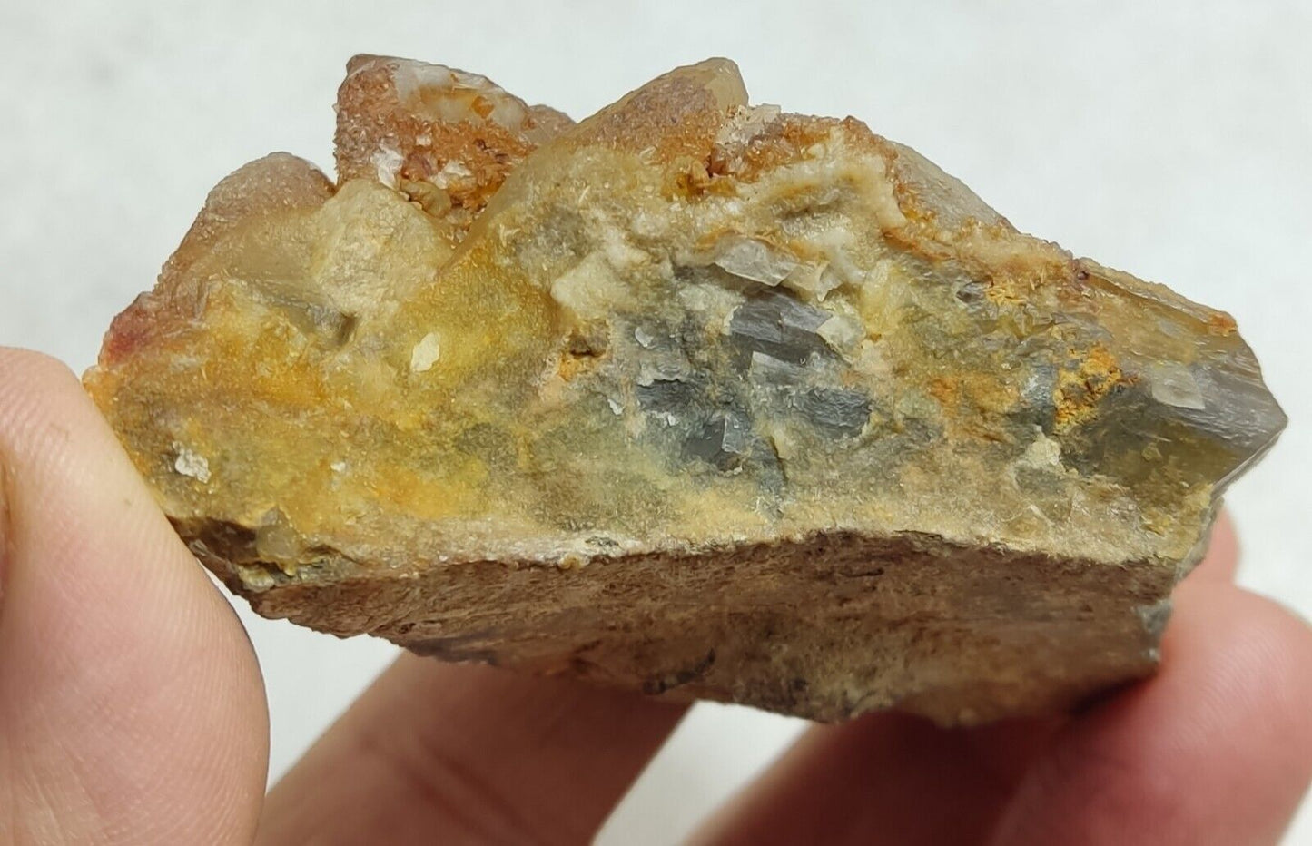 An Aesthetic Naturally terminated specimen of dogtooth calcite 168 grams