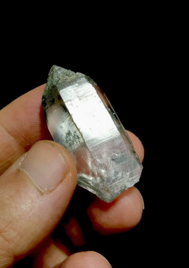 Natural Chlorite Quartz Crystal 21 Grams