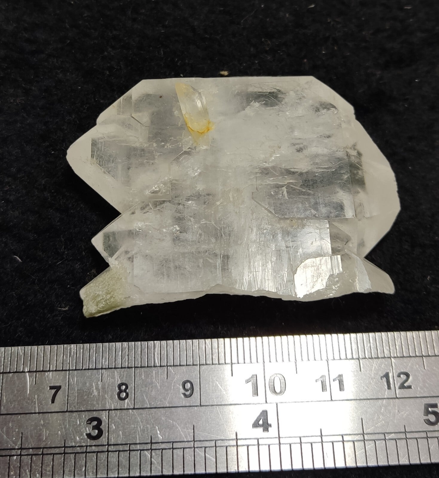 An Aesthetic terminated faden Quartz specimen 55 grams