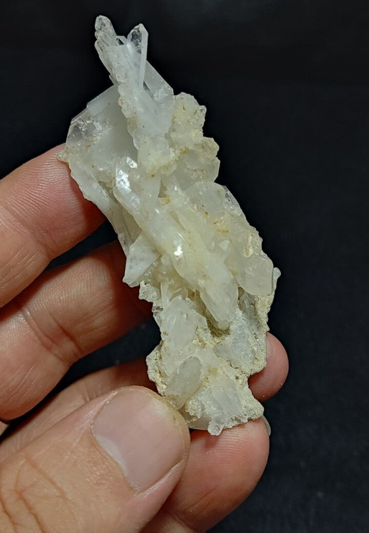Faden Quartz Crystals Cluster 36 grams