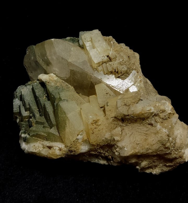 Chlorite Adularia Quartz Specimen 317 grams