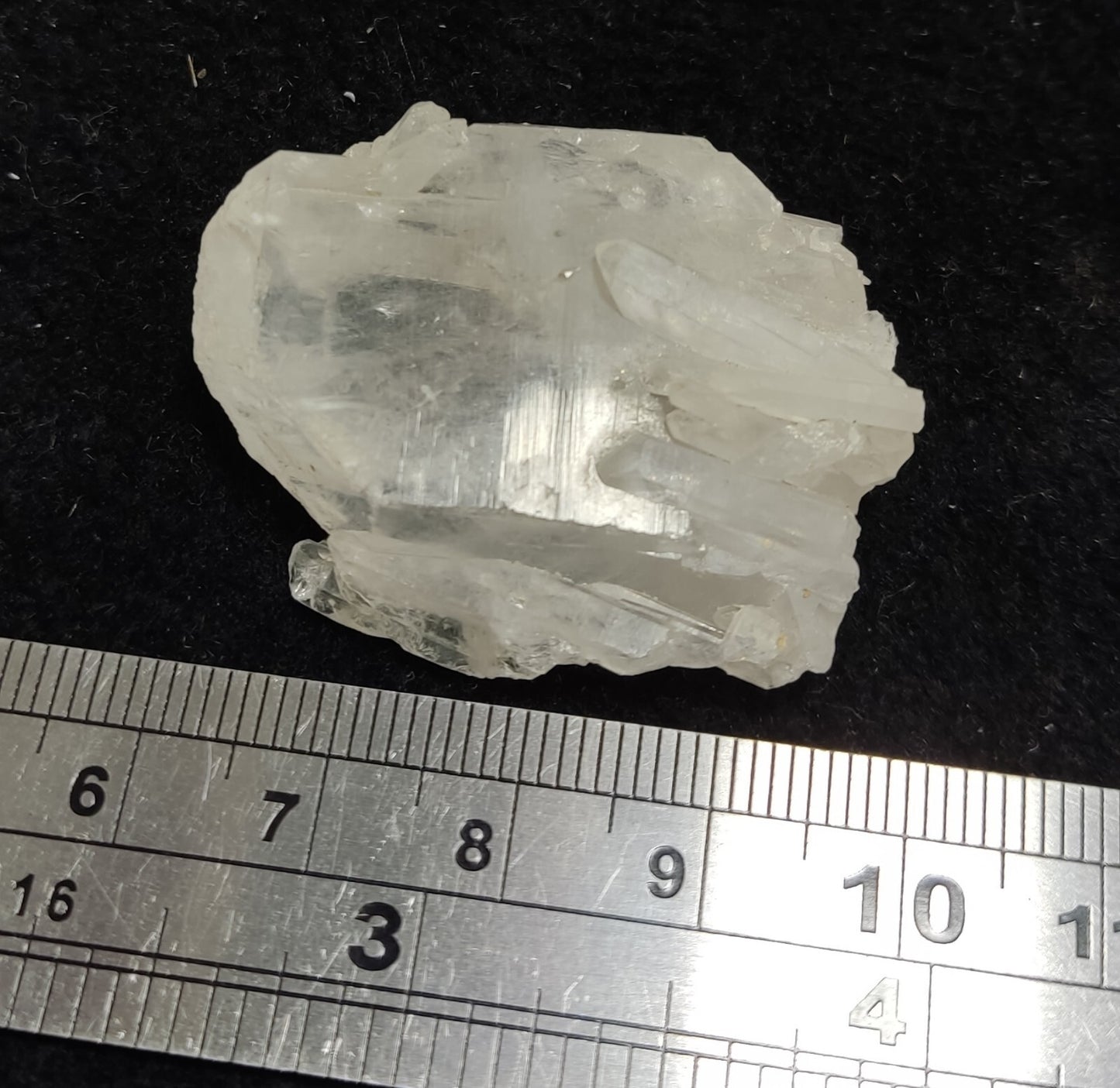 An Aesthetic specimen of faden quartz 20 grams
