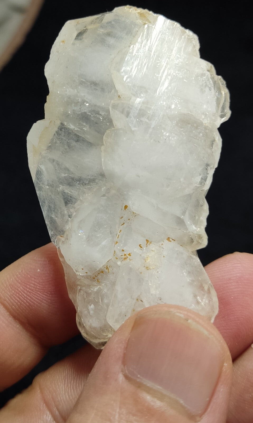 An Aesthetic specimen of faden quartz 55 grams
