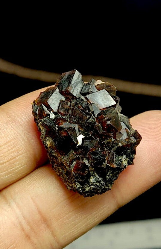 Natural Andradite Garnet Cluster 16 Grams.