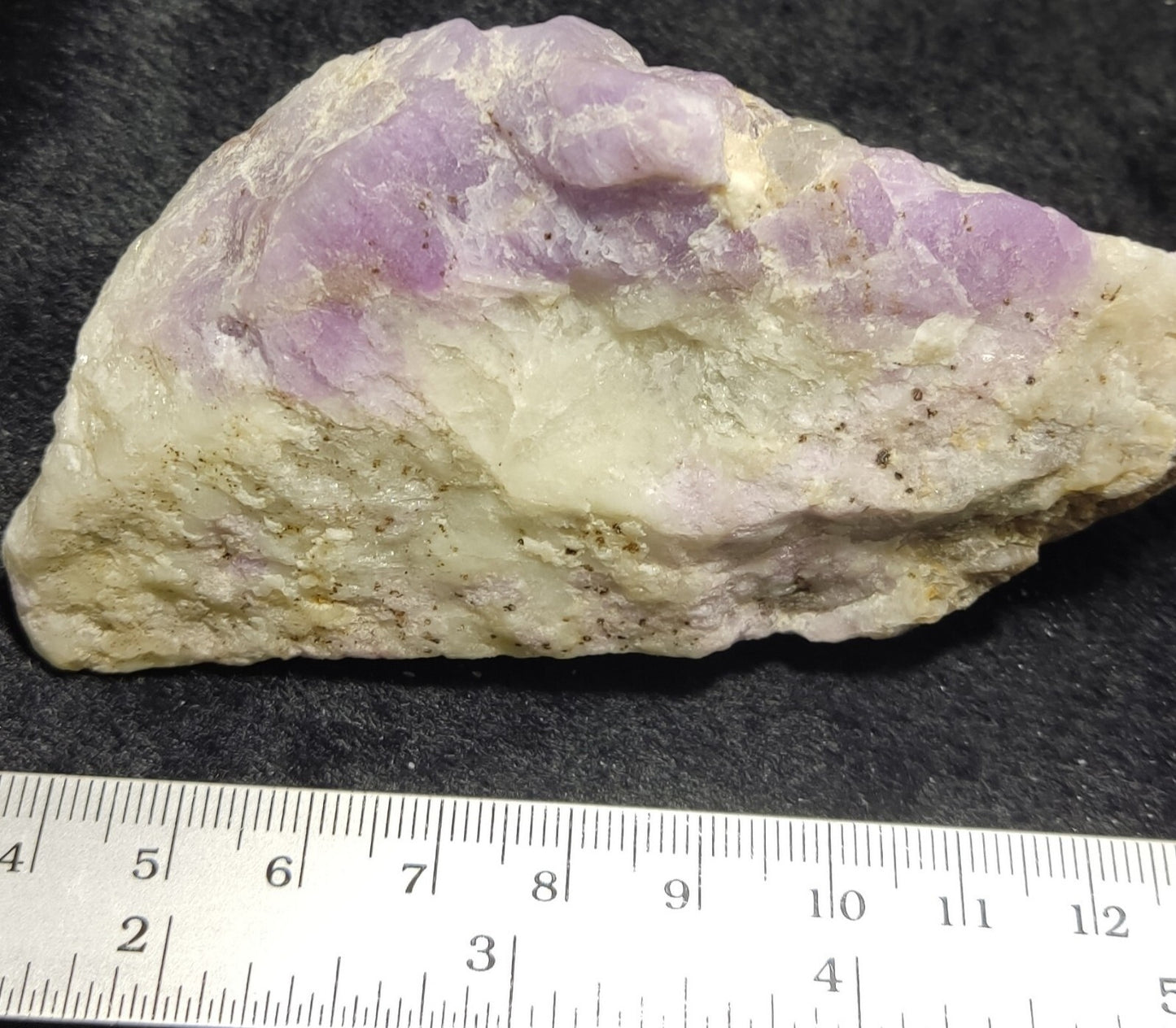 An amazing specimen of fluorescent rough hackmanite chunk 237 grams