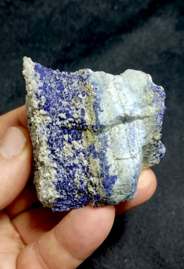 Natural Lazurite With Pyrite 131 Grams.