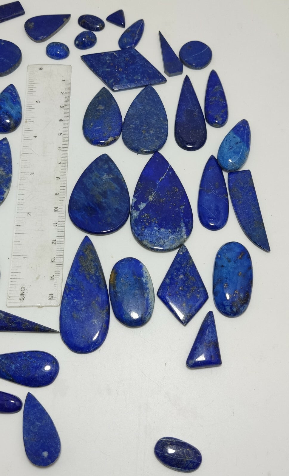 333 grams Lapis Lazuli Polished Cabochons
