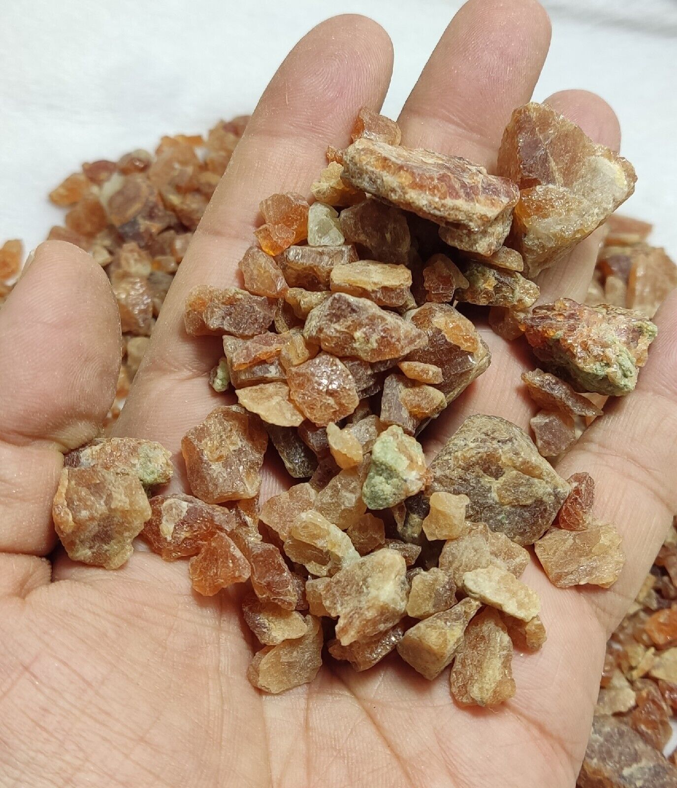 800 grams hessonite Garnets