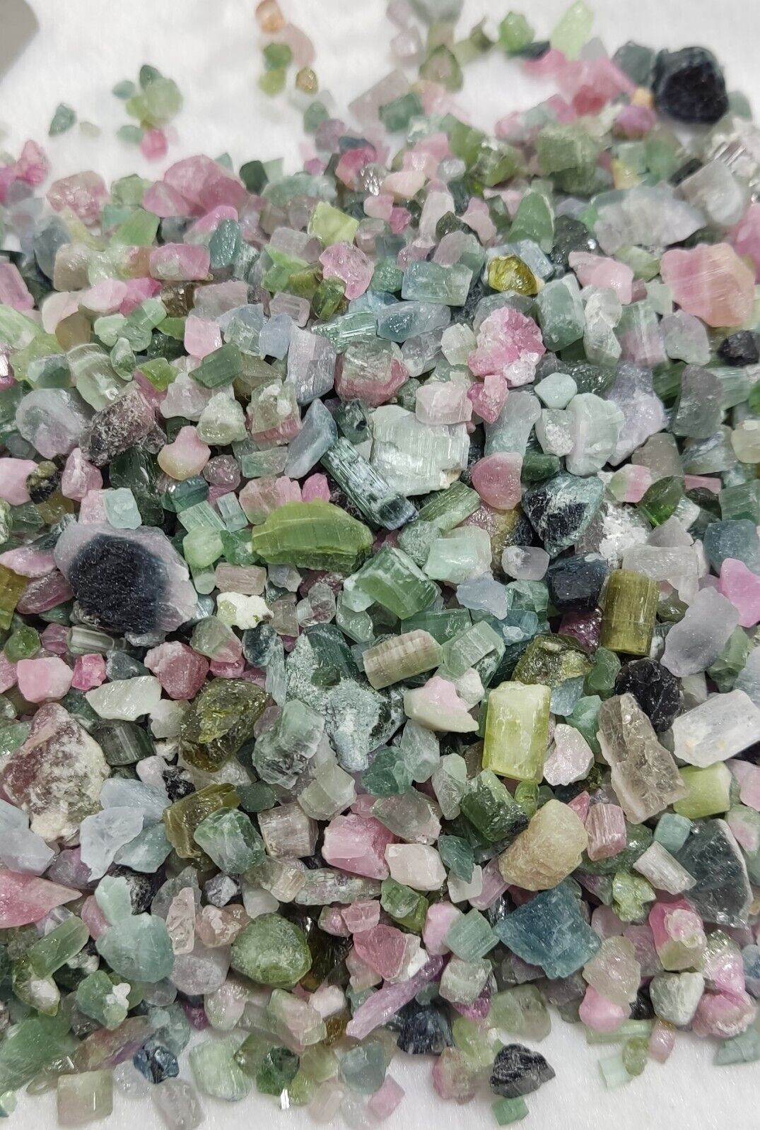 500 grams Beautiful rough tourmalines