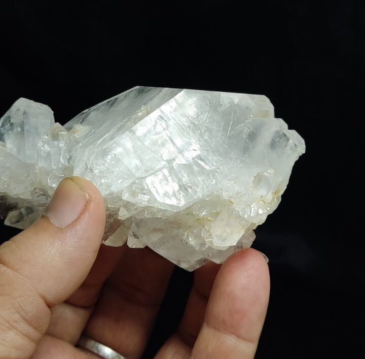 Natural Faden quartz Cluster 278 grams