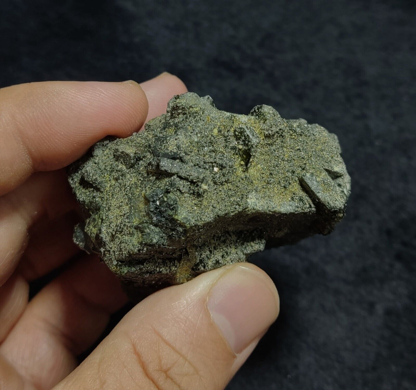 An Aesthetic Natural terminated epidote crystal specimen 205 grams