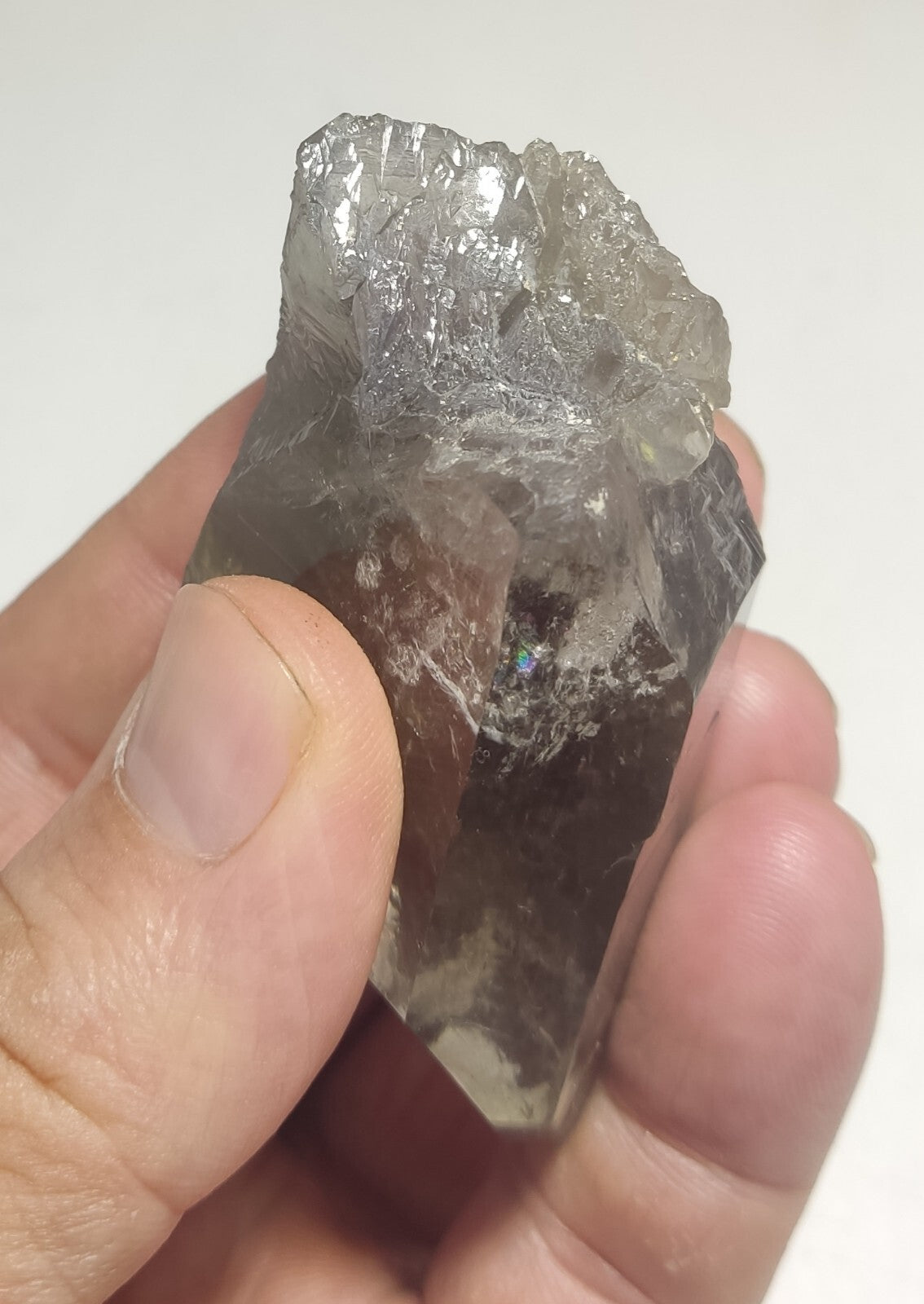 An Aesthetic Naturally terminated specimen of Smoky Quartz 98 grams
