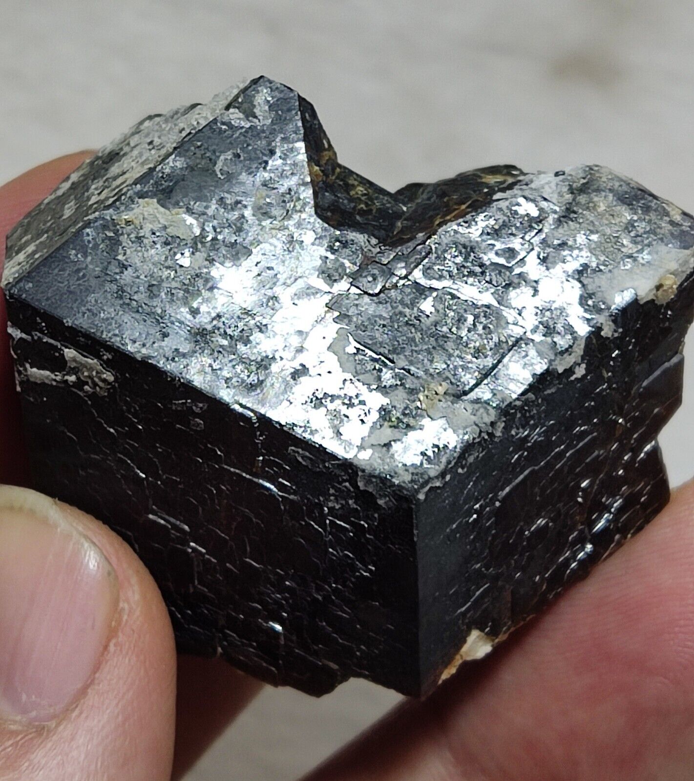 An Aesthetic specimen of andradite garnet crystal 19 grams