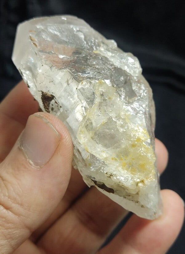 Natural terminated Quartz with Siderite  167 grams