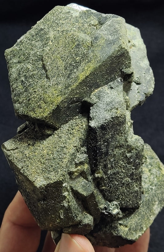 An Aesthetic Natural terminated epidote cluster 957 grams