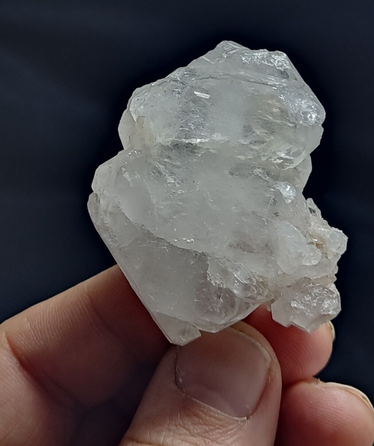 An Aesthetic Natural beautifully terminated faden Quartz crystal 42 grams