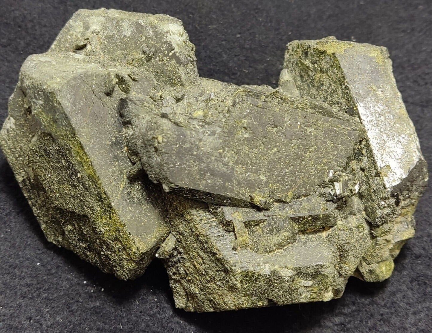 An Aesthetic Natural terminated epidote cluster 957 grams